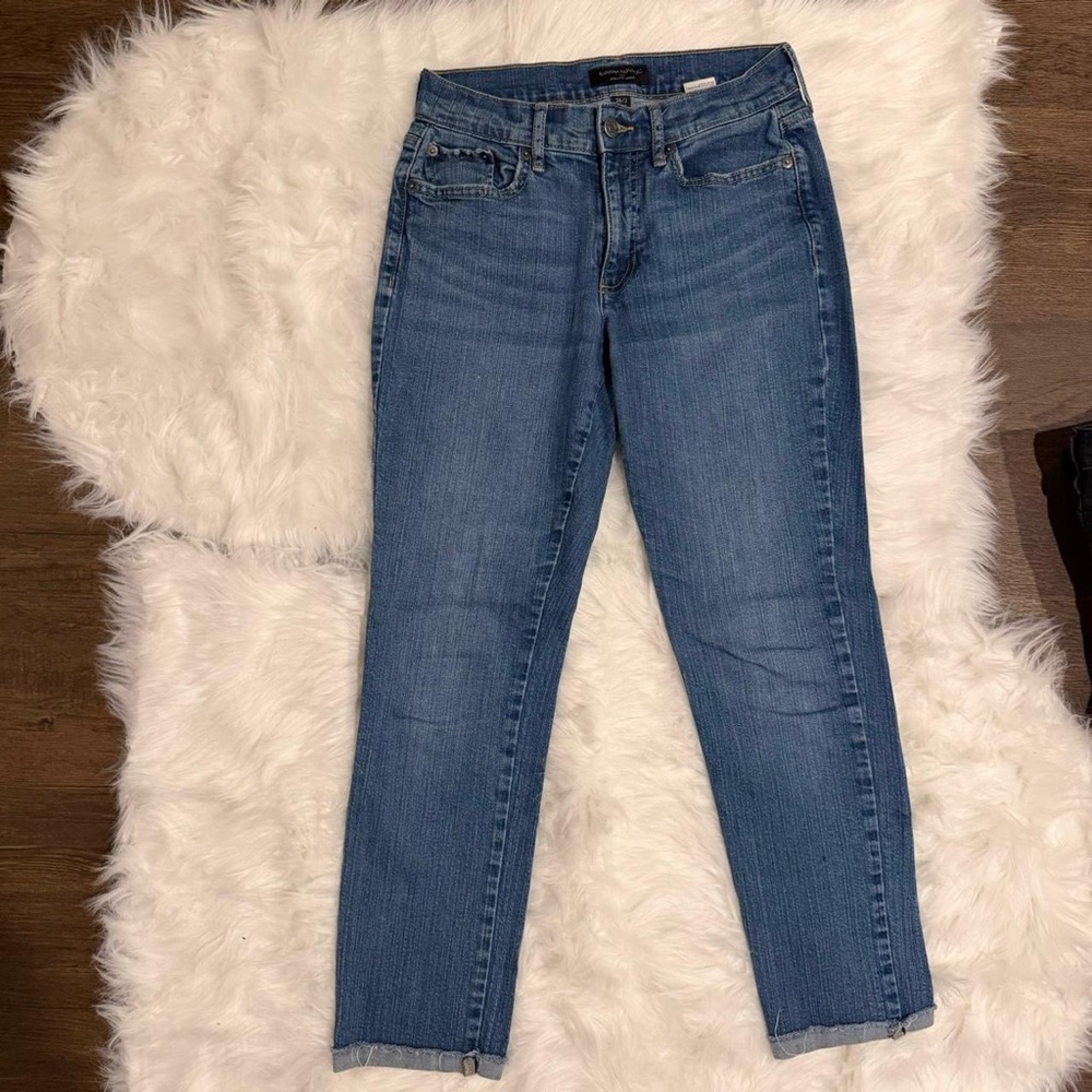 Banana Republic Mid-Wash Ankle Jeans